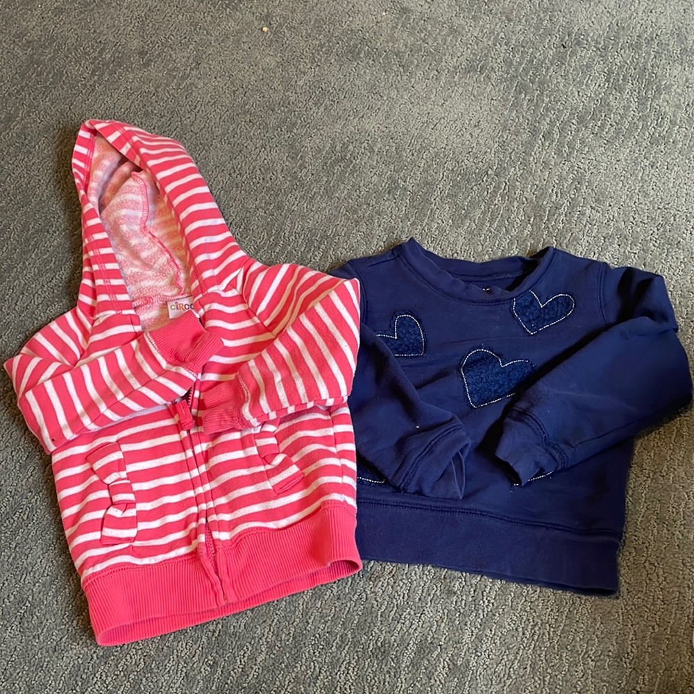 2/2 2T sweater shirts